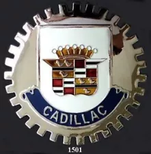 CAR GRILLE EMBLEM BADGES - VINTAGE CADILLAC