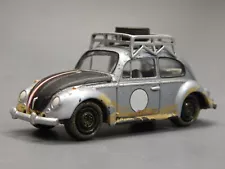 '66 1966 VW Volkswagen Beetle Rallye Racer Roof Rack Diorama Replica 1/64 VHTF