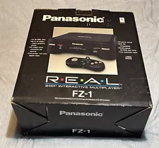 Panasonic 3DO Interactive Multiplayer Console REAL FZ-1 In Original Box