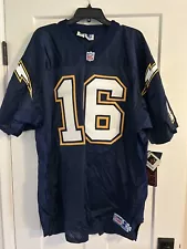 Vintage San Diego Chargers NFL Pro Line Starter Ryan Leaf Authentic Jersey Sz 52