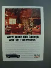 1995 Chevrolet Chevy Suburban LT Ad - Put it on Wheels