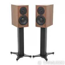 Dynaudio Heritage Special Bookshelf Speakers; Walnut Pair with Stands