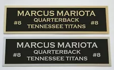 Marcus Mariota nameplate for signed jersey football helmet or photo