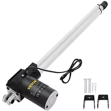 VEVOR DC 12V 16" Electric Stroke Linear Actuator 6000N/1320lbs Max Industry Lift