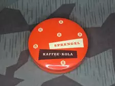 Vintage 1950s German Sprengel Kaffee-Kola Chocolate Tin Post WWII Scho ka Kola