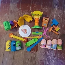 VTG 1977 Kenner Play Doh Fuzzy Pumper Barber Shop Play Set And Lots Of Extras