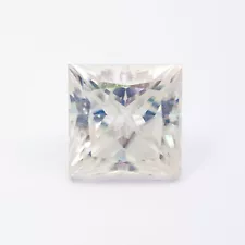 6mm Princess 1.45Ct Loose Natural Diamond VS2 E Color White with Lab Certificate