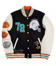 Miami Dolphins Varsity Jacket For Men and women | NEW LOOK