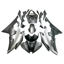 Fairing Injection Plastic Body Kit Fit For YAMAHA YZF-R6 08-2016 Grey Black T8 (For: 2014 Yamaha YZF R6)