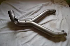 Moto Guzzi V85 Exhaust link pipe 2 into 1 Mistral Exhaust Systems