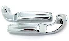 New LatchWell Chrome Inside Door Handle Pair For 68-69 Camaro Firebird w/Std-Int