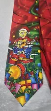 Jerry Garcia Grateful Dead Merry Christmas Tie Collection #62 Guitar Drums Gifts