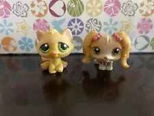 Littlest Pet Shop LPS #79 Cocker Spaniel & #401 Cat