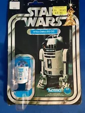 Vintage Original 1977 Star Wars R2-D2 Artoo-Detoo MOC 12-back Kenner 38200