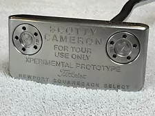 New ListingSCOTTY CAMERON CIRCLE T TOUR XPERIMENTAL PROTOTYPE NEWPORT SQUARE-BACK