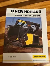 New Holland Compact Track Loaders C185 C190 sales brochure