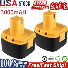 1-2PACK 12V Battery For Lincoln PowerLuber 12Volt Grease Gun LIN-1201 1200 1240