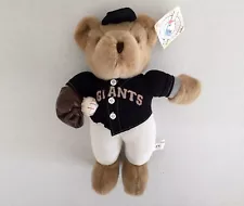 San Francisco Giants Teddy Bear 16” MLB Tan Black White Plush Stuffed Animal Toy