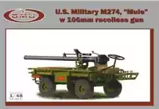 1/48 M-274 "Mule" W/106mm Unrestrained Rebellane