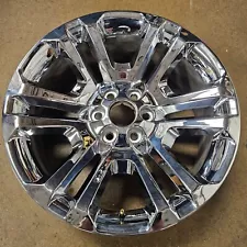 GM 22" SIERRA DENALI YUKON FACTORY SILVERADO CHROME WHEEL CHEVY CK158 TAHOE #101