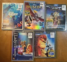 disney blu ray slipcovers for sale