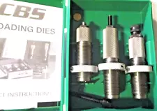 RCBS FL 3 DIE SET FOR THE 45-70 CALIBER.