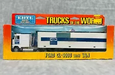 ð¥ð¥ð¥Vintage Ertl Ford CL-9000 w/ Van Trucks of the World # 1453ð¥ð¥ð¥