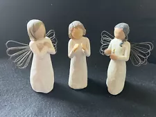 *SALE* ‘Willow Tree' Angel (3) Figurines, Wonderful Condition, Great Gift!