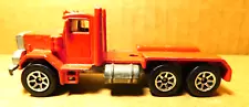 New ListingCar~Hot Wheels Vtg 1979 Malaysia Peterbilt Semi Tractor Trailer Truck Hauler Cab