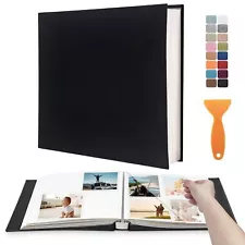 HenPisen Large Photo Album Self Adhesive Scrapbook Album for 4×6 5×7 8×10