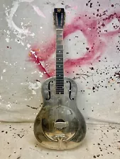 Vintage National Style O Round Neck Resonator Guitar ~1930-1933 -Player Grade