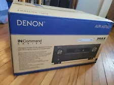 Denon AVR-X6700H 11.2-Channel 8k ultra HD Receiver With Wi-Fi