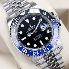 2023 Rolex GMT-Master II Batgirl 40mm Jubilee Blue Black 126710BLNR - Full Set