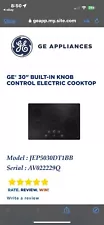 GE 30-in 5 Burners Smooth Surface (Radiant) Stainless Steel Electric Cooktop