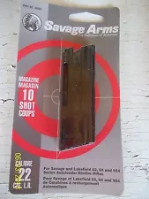 NEW FACTORY 10 RD .22 cal Magazine for SAVAGE ARMS GUN MODELS 62,64 & 954 rifle