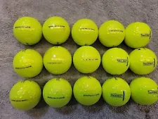 15 Titleist Yellow Pro V1 /Pro V1x/ AVX yellow golf ball mix Near Mint No Logos