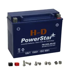 PowerStar HD BTX24HL-BS Snowmobile Battery for Arctic Cat T660 Turbo Trail