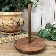 Vintage Wood Yarn Spindle