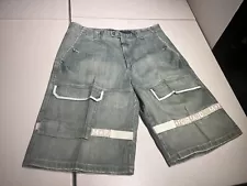 Marithe Francois Girbaud Shorts Men’s 40 Jeans Baggy Shuttle Tape MFG VTG Y2K