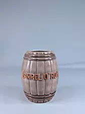 Vintage Hawaiian Village Tampa Barrel O' Rum Tiki Mug w Sticker OMC