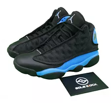 Nike Air Jordan 13 Retro Black University Blue Men's DJ5982-041