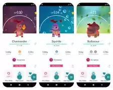 Pokémon Go - Shiny Dynamax (Bulbasaur - Squirtle - Charmander) - Trade or PTC