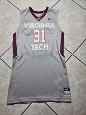 2013-14 Nike Virginia Tech VT Hokies Jarell Eddie Game Used Basketball Jersey