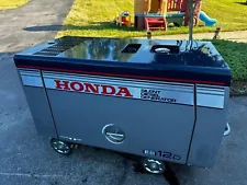 Rare HONDA EB12D Diesel 12kW Generator 4-Stroke 1100cc 3-Cyl Only - 7 Hours EV