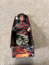 2009 Gemmy Freddy Krueger Animatronic Halloween Doll Made For Kmart 14.5 in