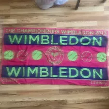 Official Wimbledon 2013 Ladies Towel -IN PRESENTATION CASE