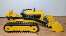 Vintage Front Loader On Tracks Toy, NO RUST