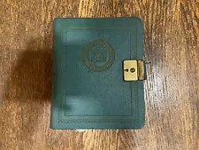 Vintage Five Year Diary with Lock No Key 1950 1950's Morristown New Jersey NJ