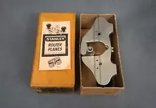 VTG *RARE* IOB NEW OLD STOCK! STANLEY NO. 71 HAND ROUTER PLANE - MADE IN ENGLAND