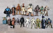 Star Wars Action Figures Lot Rare / Jedi / Droids